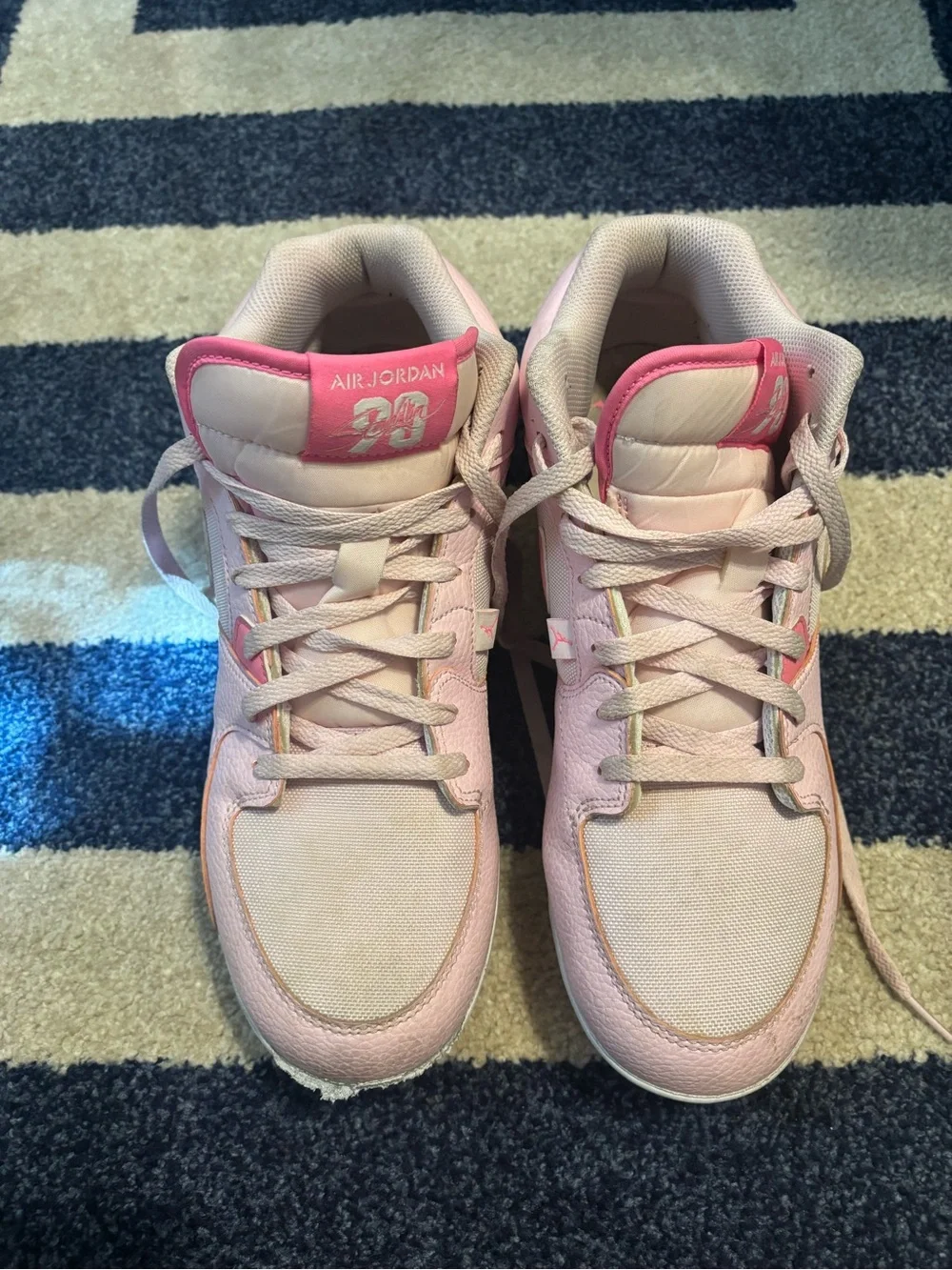 Air Jordan Pink Stadium Cleats